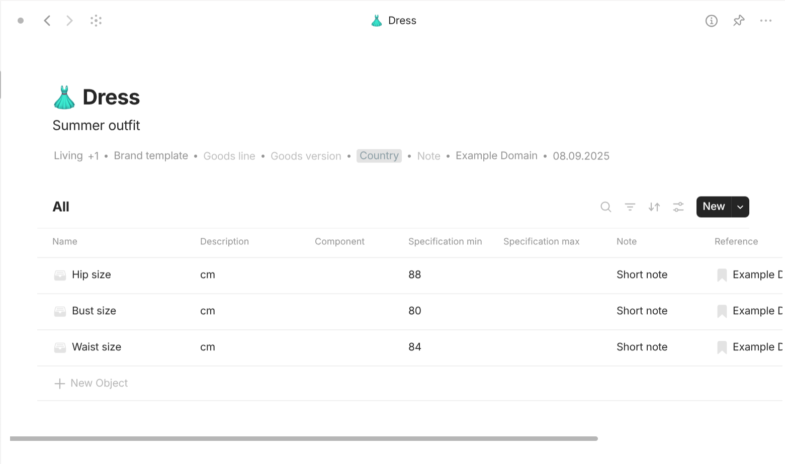 Anytype's Goods-based objects use case