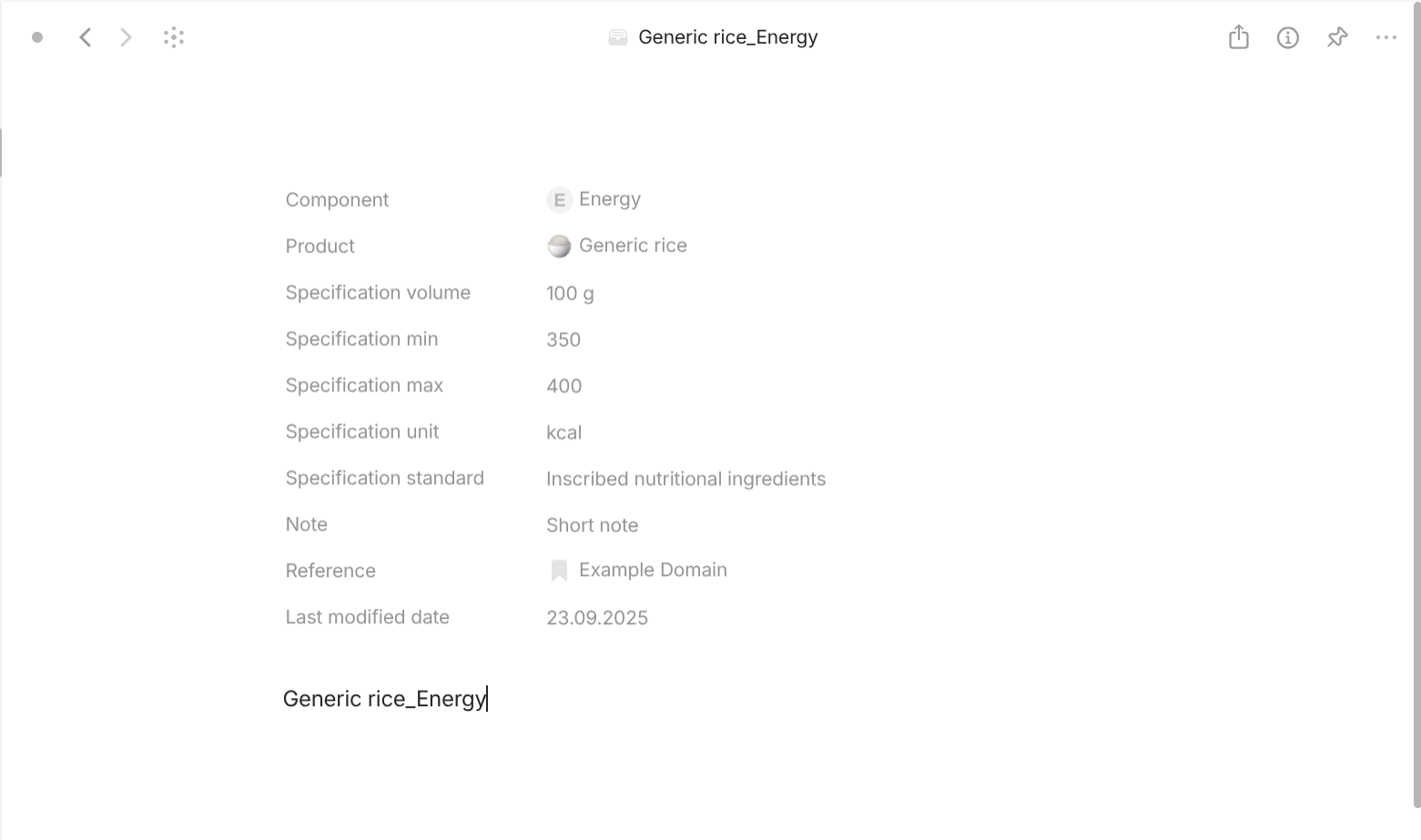 Anytype's Goods-based objects use case