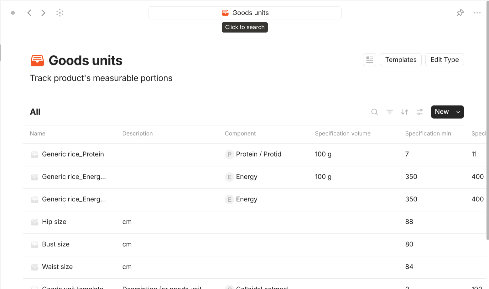 Anytype's Goods-based objects use case
