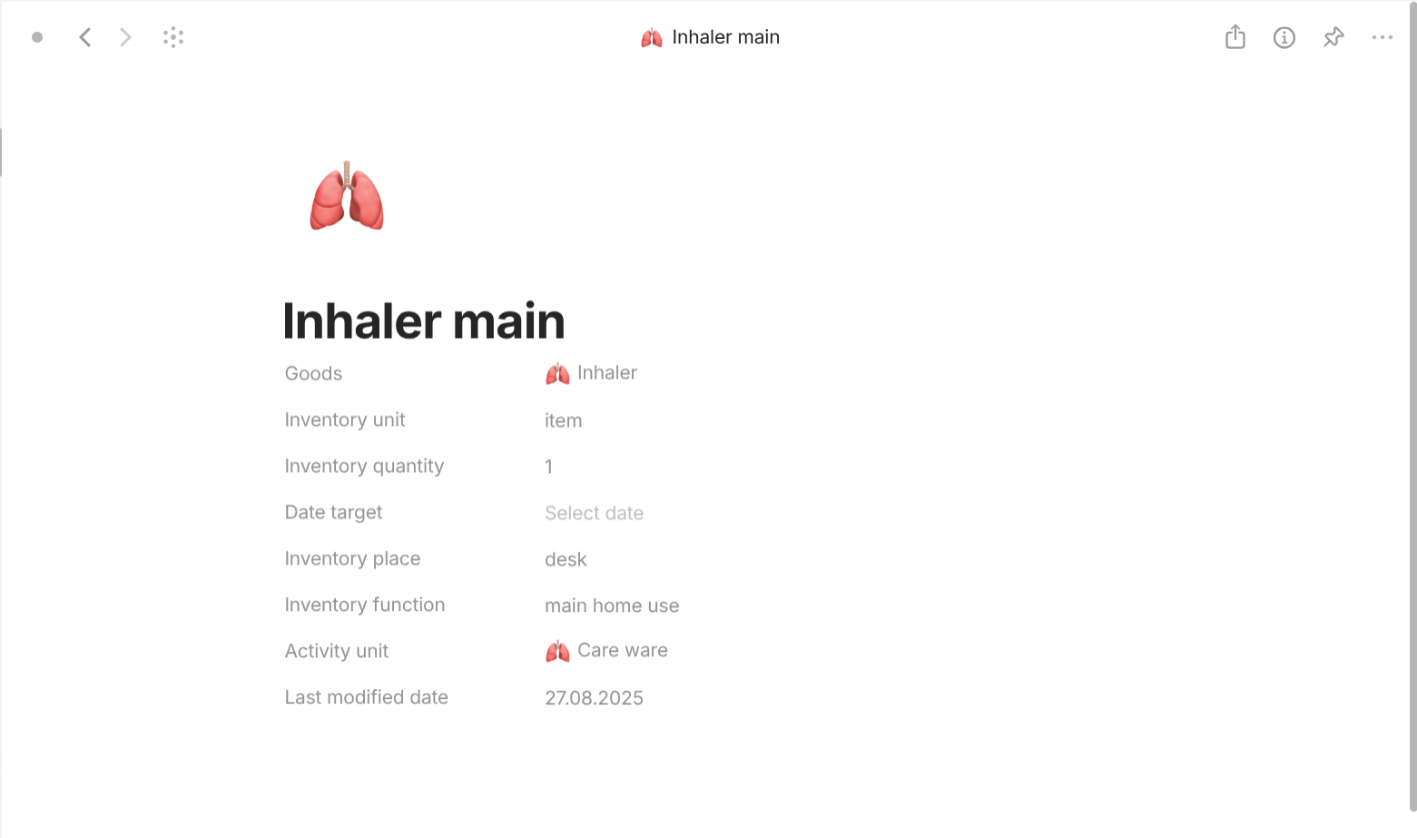 Anytype's Goods-based objects use case