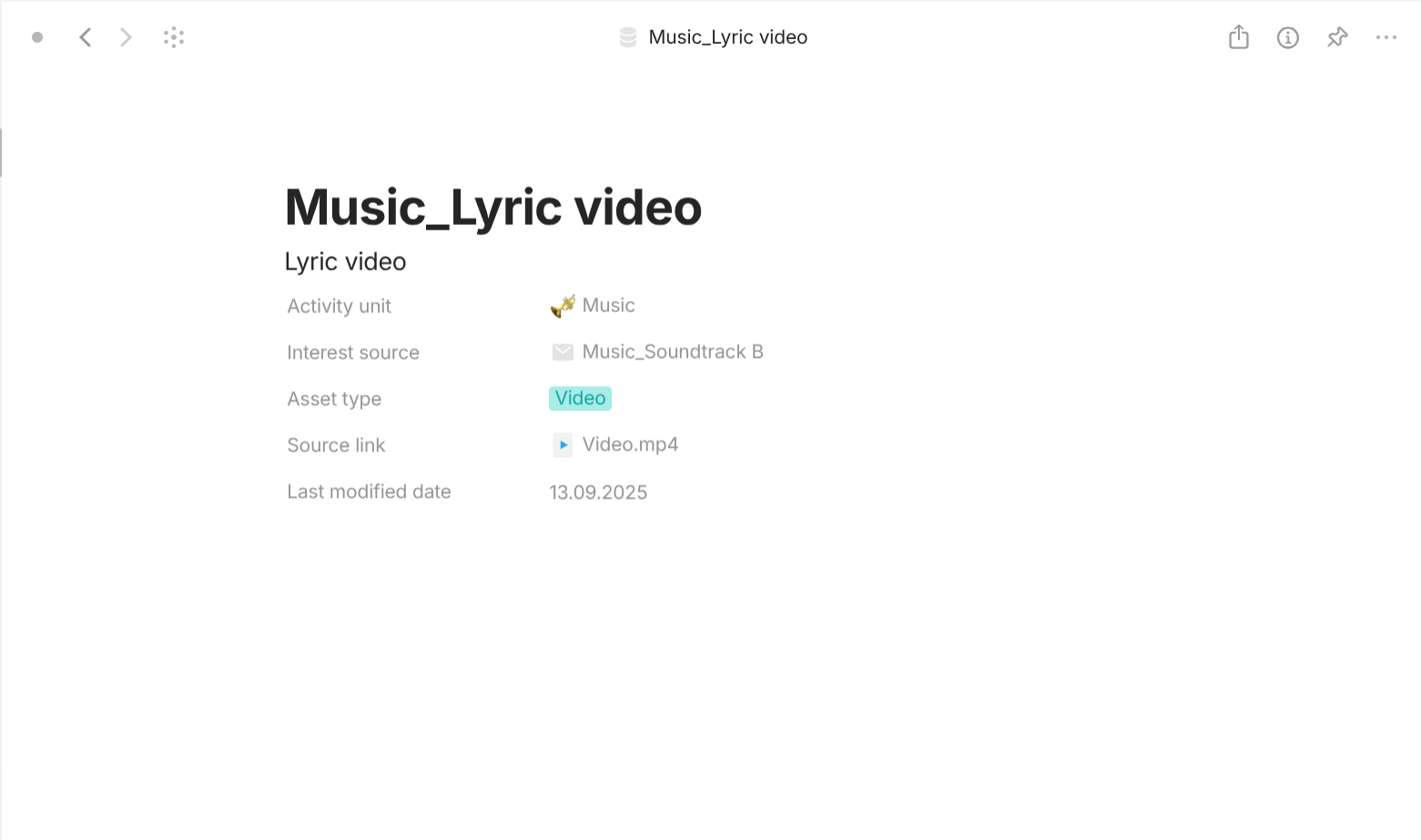 Anytype's Interest-based objects use case