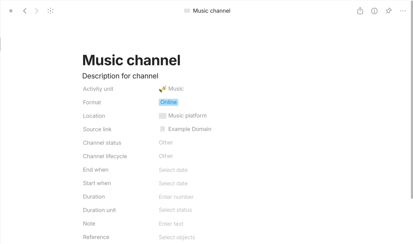 Anytype's Interest-based objects use case