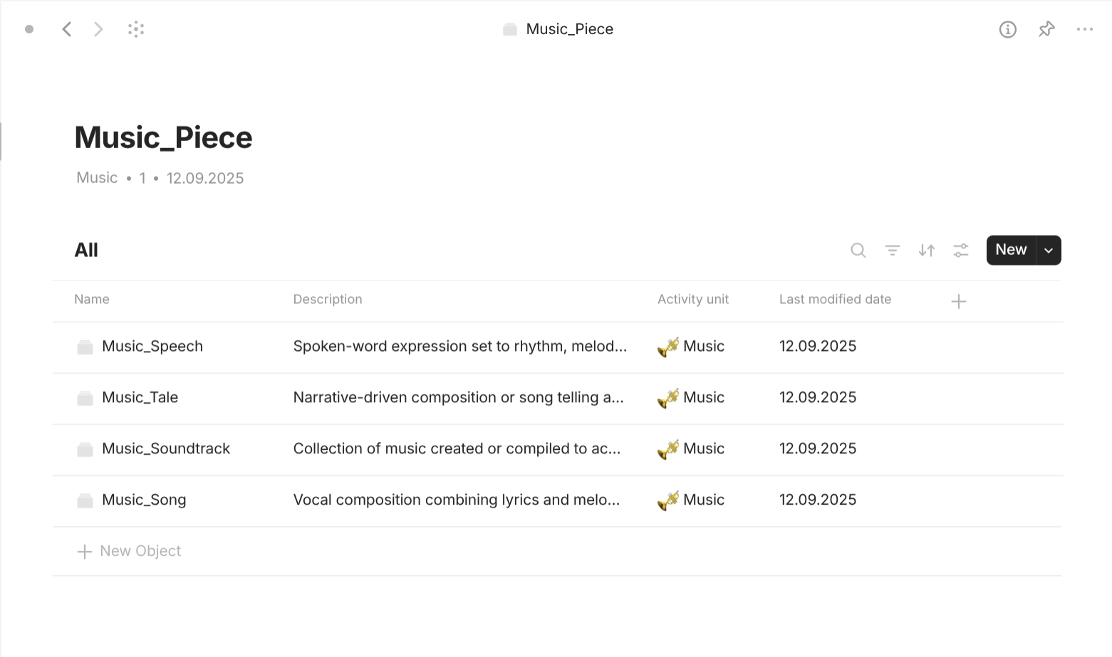 Anytype's Interest-based objects use case