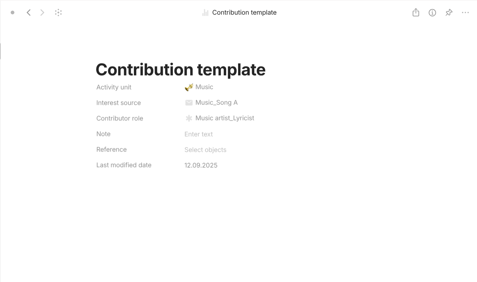 Anytype's Interest-based objects use case