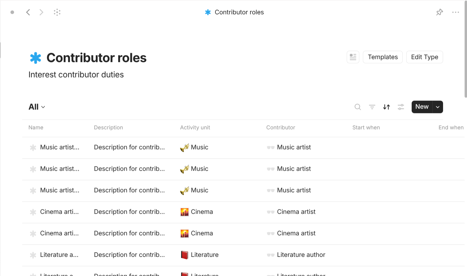 Anytype's Interest-based objects use case