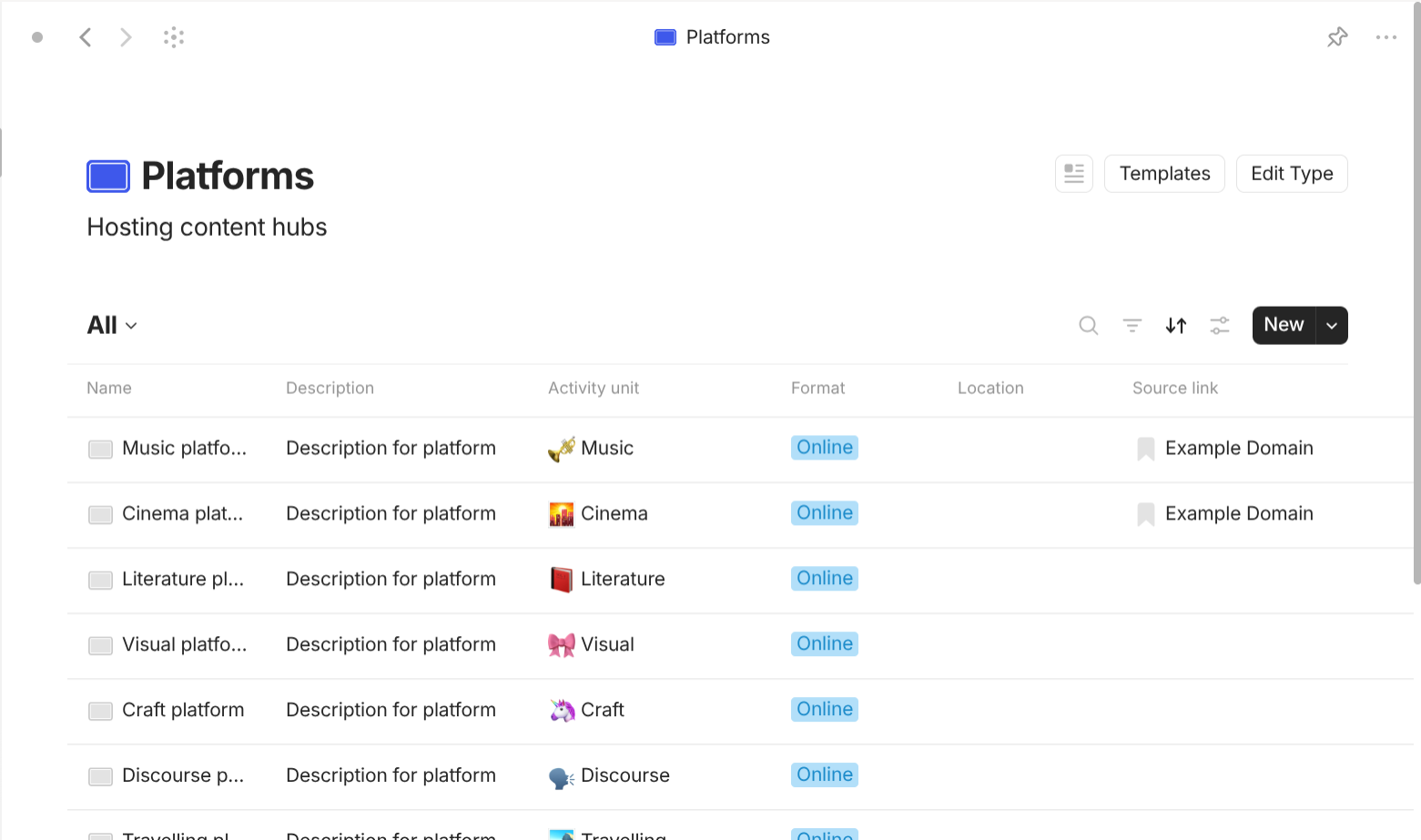 Anytype's Interest-based objects use case