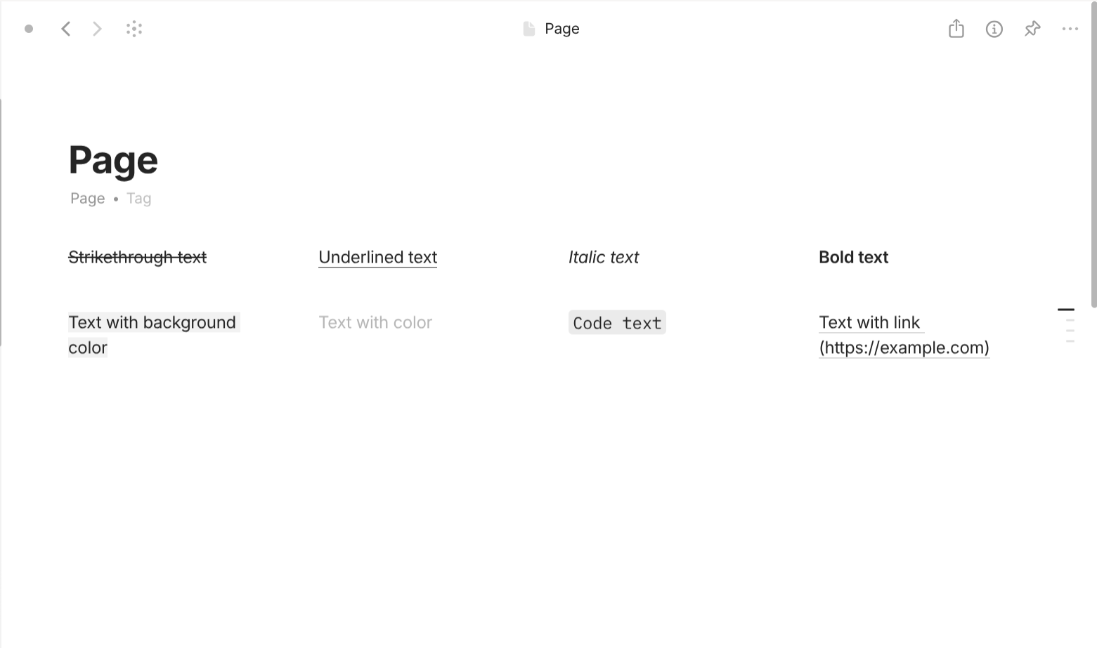 Anytype's Document interface