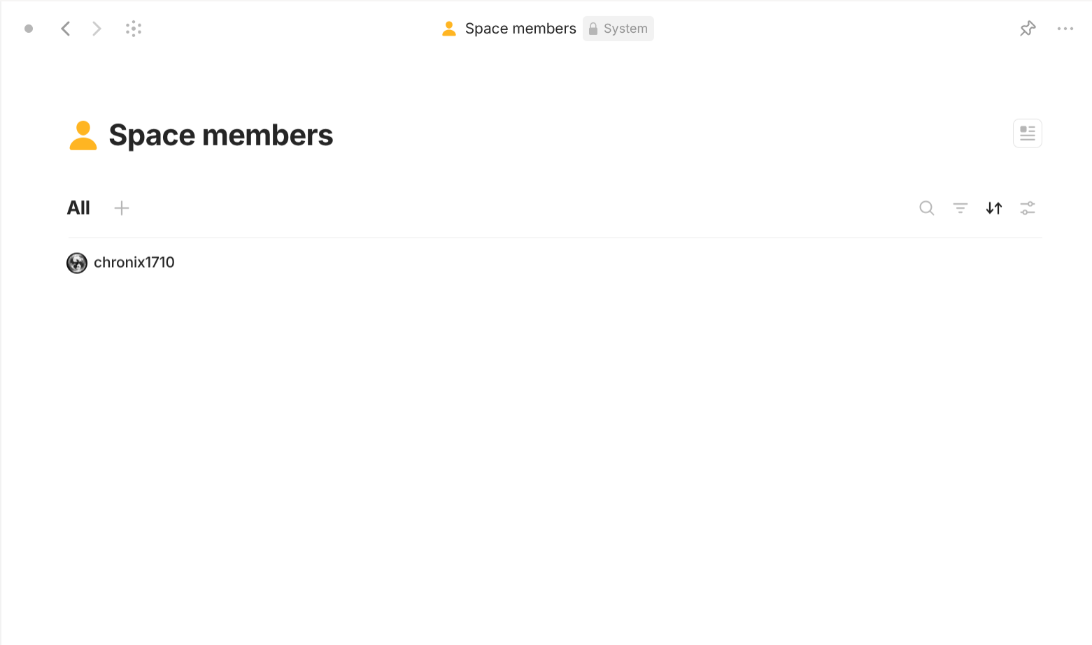 Anytype's Space Member type