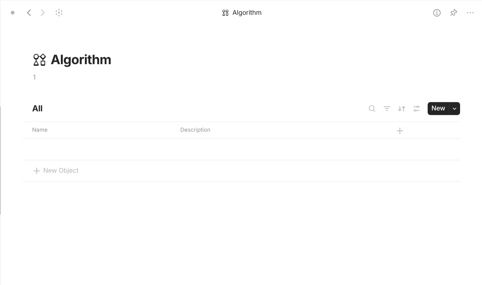Anytype's Tech-based objects use case