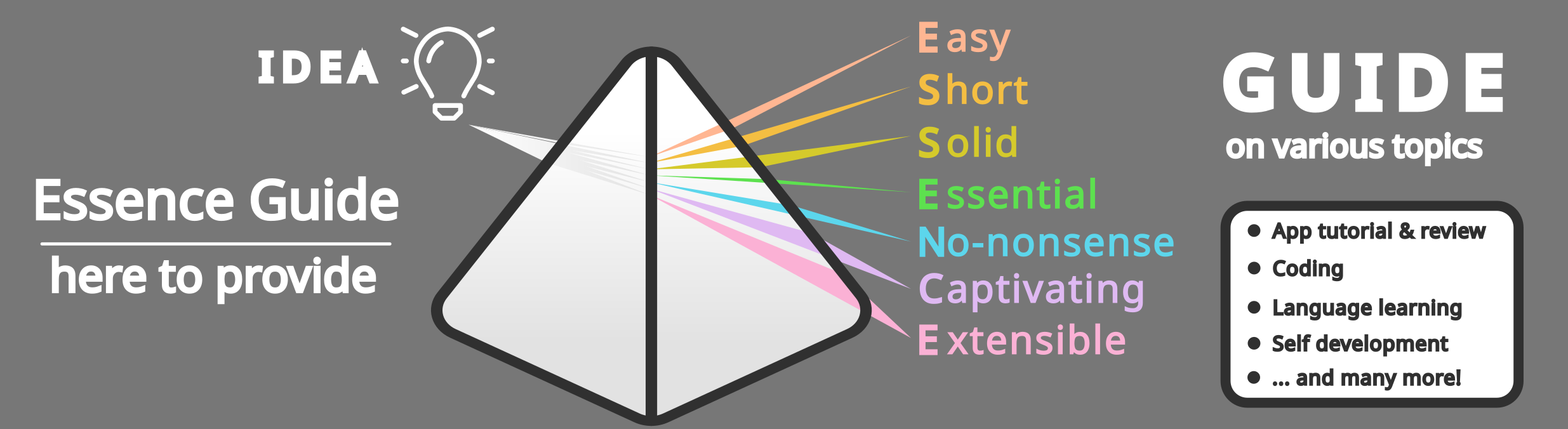 Essence Guide banner